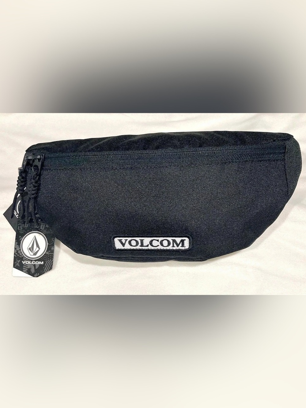 Volcom Stone Azza Pouch Black Belt Bag Unisex Fanny Pack